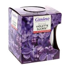 BOUGIE VIOLETTE SUCREE 125G