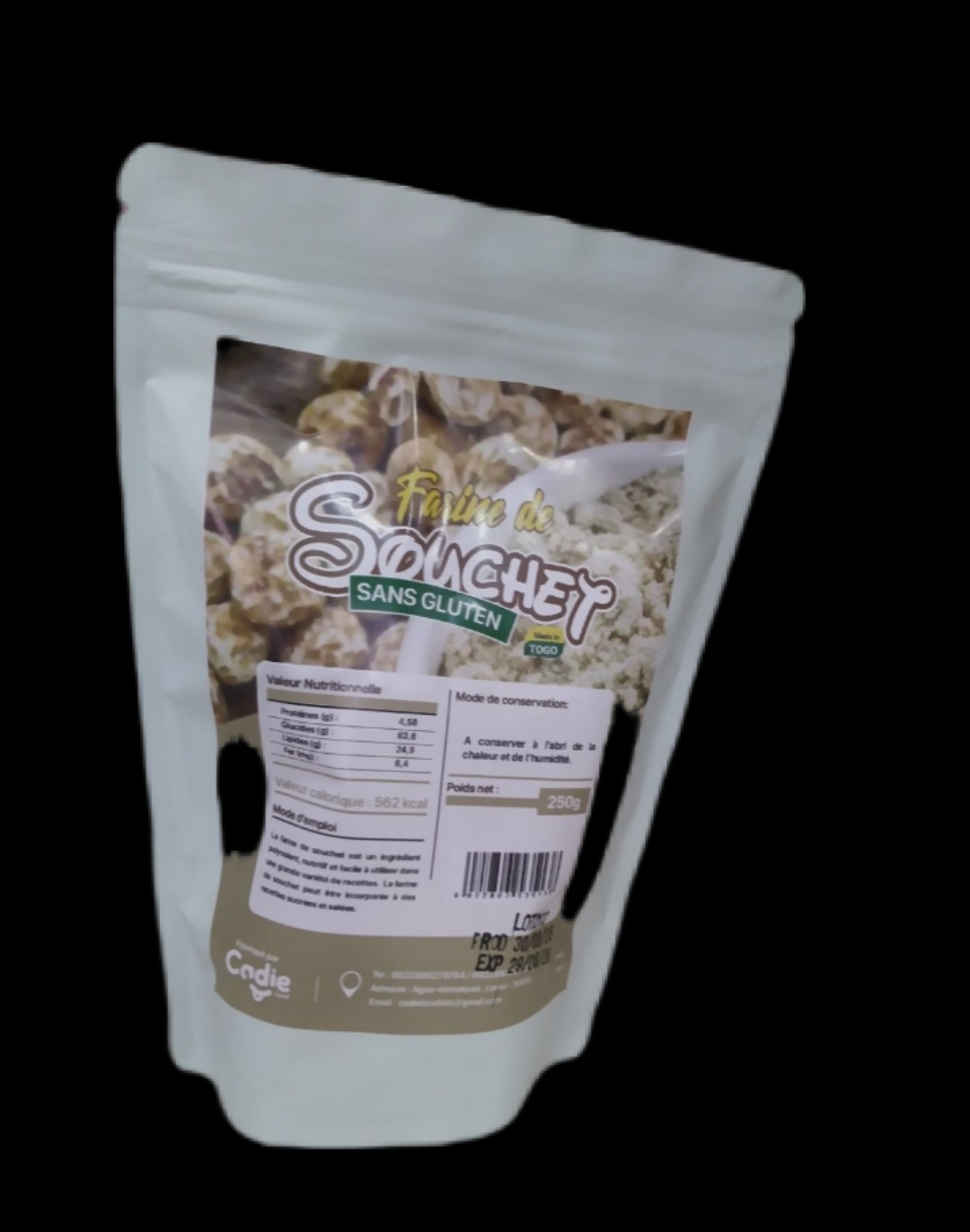 CADIE FARINE DE SOUCHET 250G