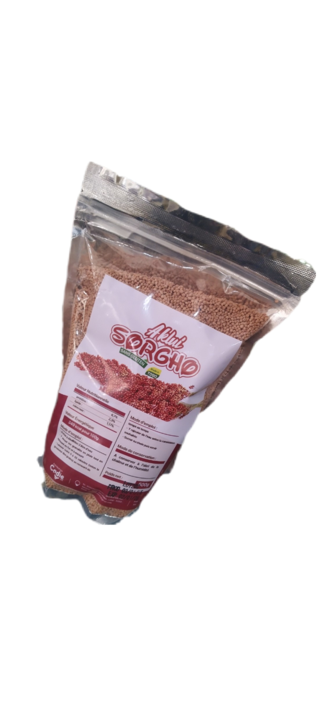 AKLUI SORGHO CADIE  500G