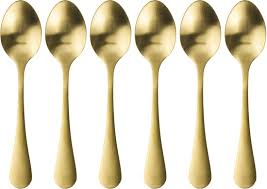 CUILLERE DORE TABEWARE 6PCS