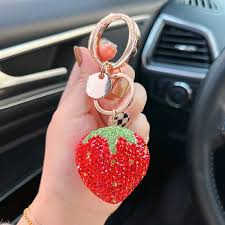 PORTE CLE STRAWBERRIES