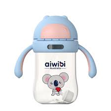 AIWIBI WATER BOTTLE WITH STRAW 300ML