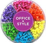 COLORED PUSH PINS
