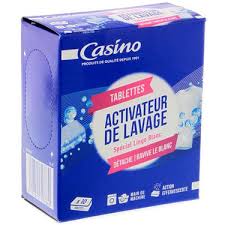 TABLETTES ACTIVATEUR DE LAVAGE CASINO 200G