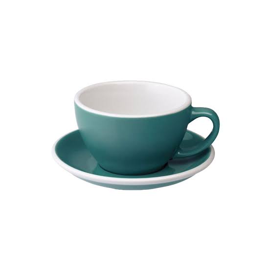 TASSE A CAFE BLEU VERT