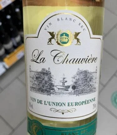 VIN BLANC LA CHAUVIERE BLANC SEC