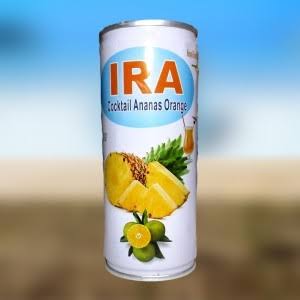 JUS IRA COCKTAIL ANANAS ORANGE CANNETTE 320ML