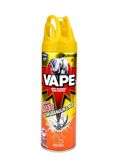 VAPE ANTI NYAMUK MATI GAK BANGUN LAG ORANGE 400ML