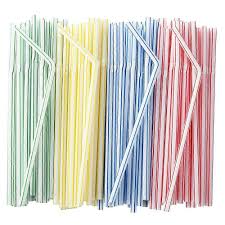 PIPETTES DISPOSABLE DRINKING STRAWS 100PCS