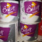 PAPIER TOILETTE BEILIYA BLANC-VIOLETE QIOAYING-SERIES