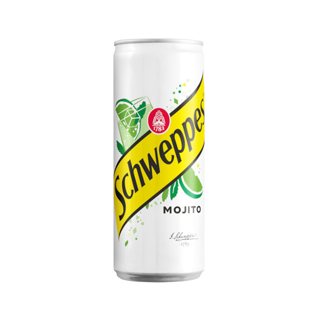 SCHWEPPES OIRGIN MOJITO CANETTE 33CL