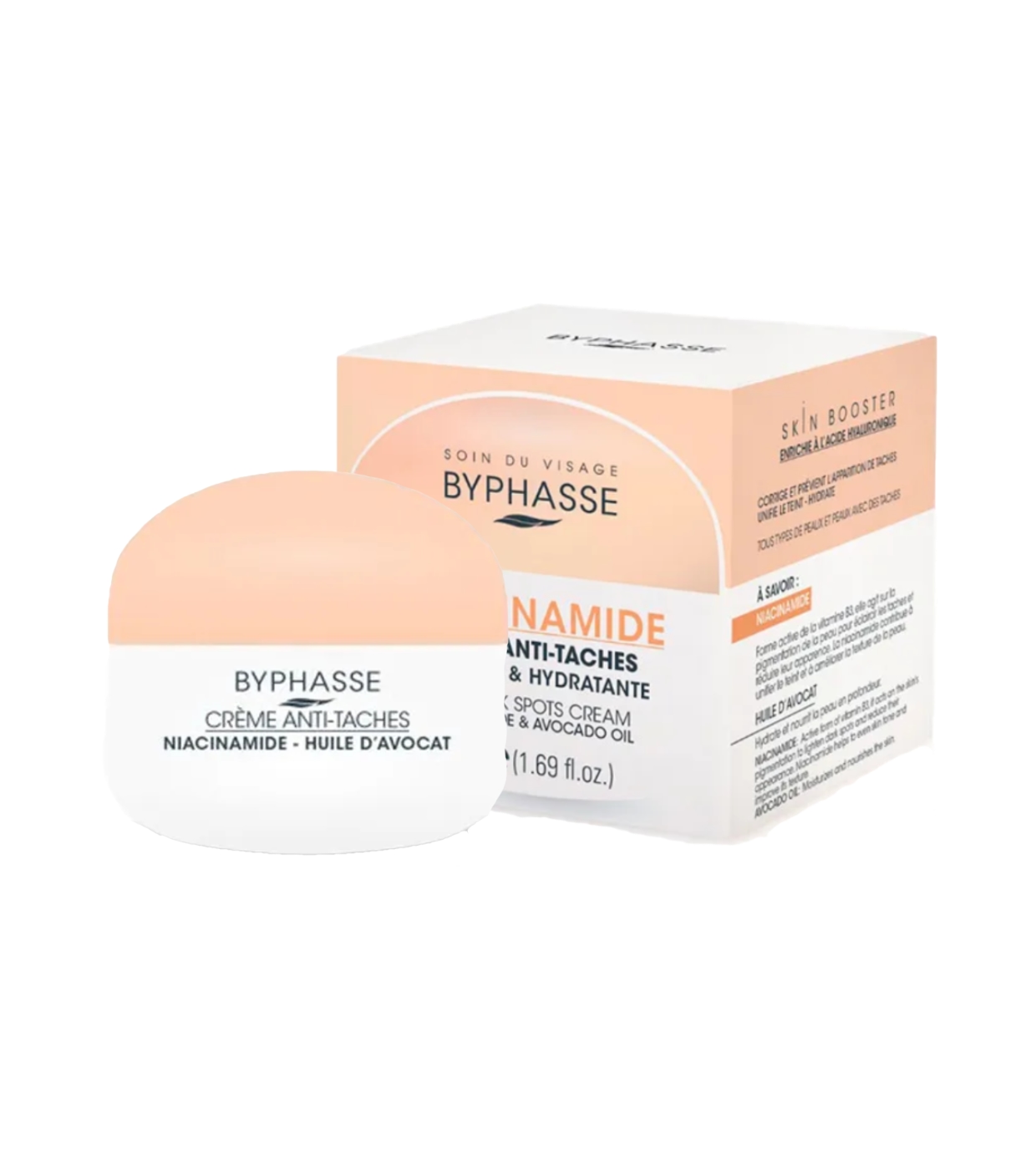 BYPHASSE NIACINAMIDE CREME ANTI TACHES 50ML