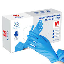 DISPOSABLE GLOVES POWDERED 100PCS