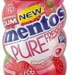 MENTOS PURE FRESH STARWBERRY  87.5G