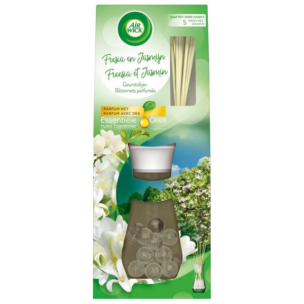AIR WICK FREESIA ET JASMINE AVEC TIGE 33ML