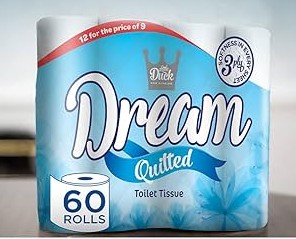 PAPIER TOILETTE DREAM 3PLY