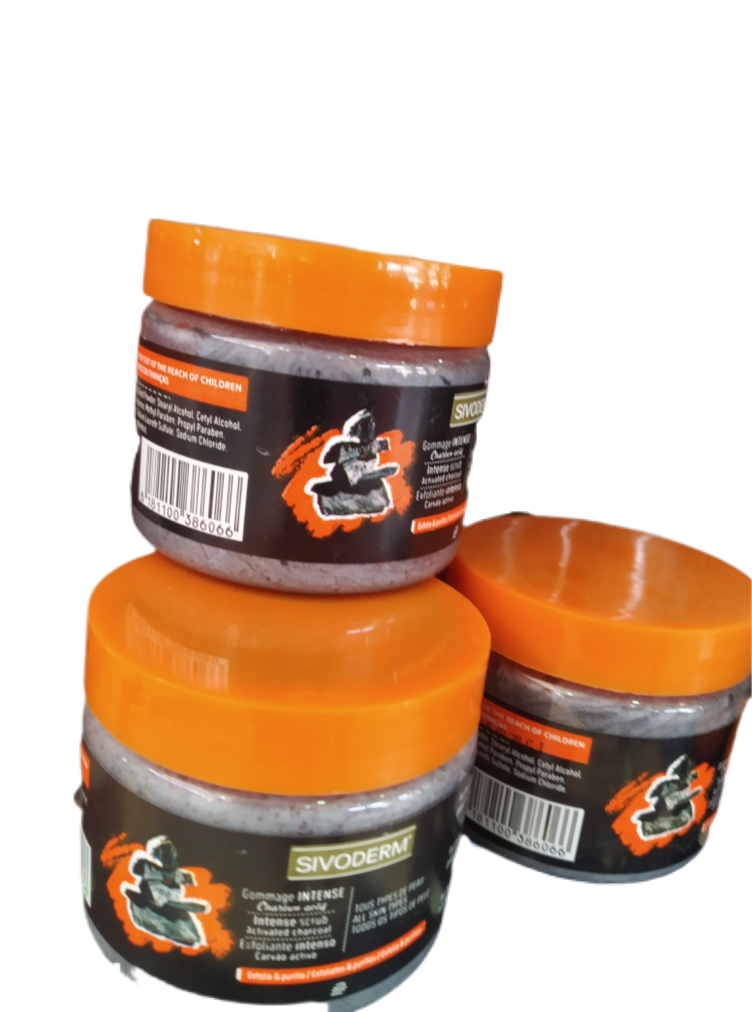 CREME SIVODERM GOMMAGE CHARBON 100ML