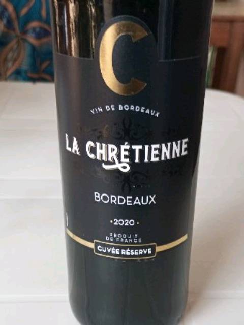 LA CHRETIENNE BORDEAUX SUPERIEUR