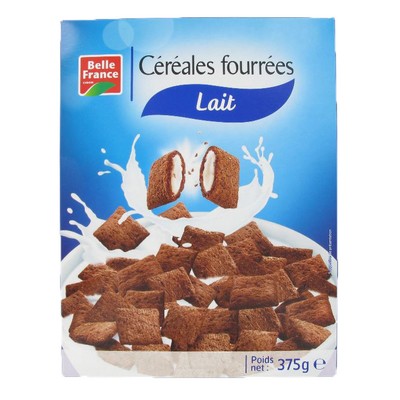 CEREALES FOURREES LAIT BF 375G