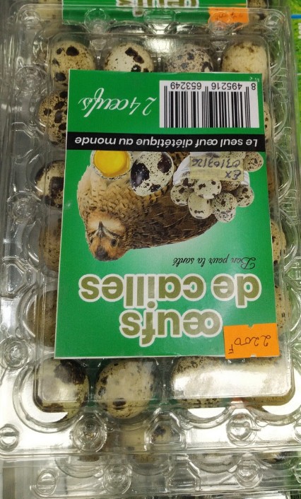 OEUF DE CAILLE PACK DE 24