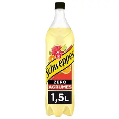 SCHWEPPES ZERO AGRUME AUX SAVEURS  1.5L