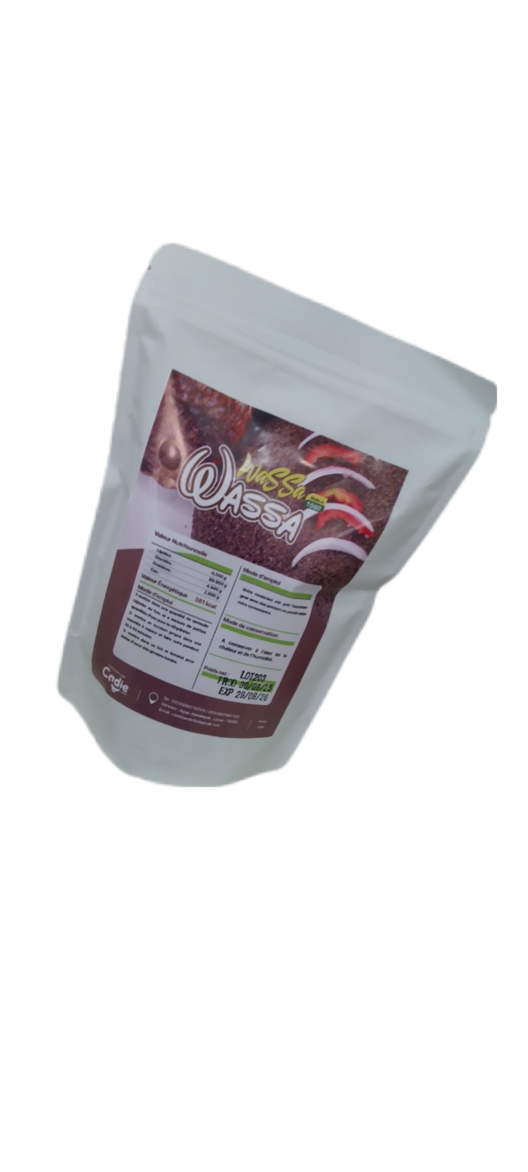 CADIE WASSA WASSA 500G